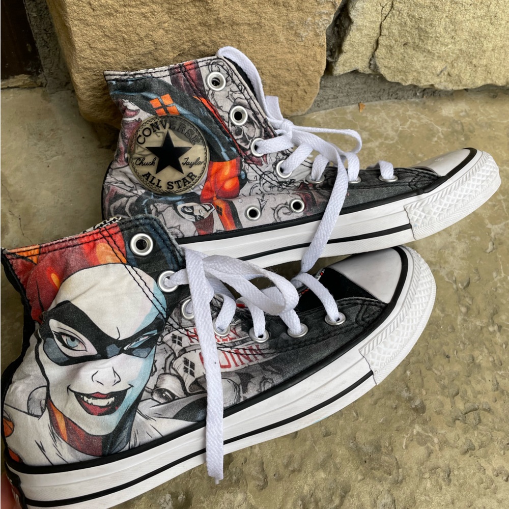 Harley Quinn Suicide Squad All Star Converse
